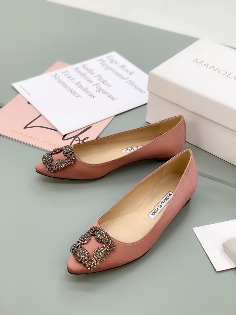 Manolo Blahnik flat shoes